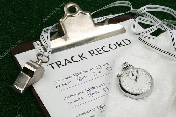 Graphiques statistiques sur les performances en athlétisme